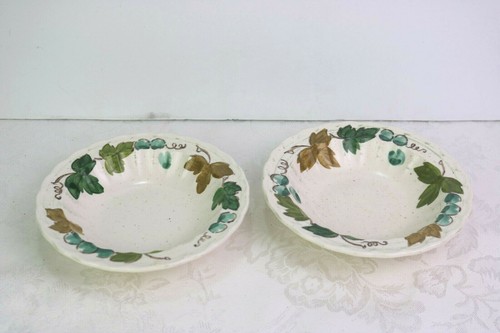 Juego de 2 fruteros con borde Metlox Poppytrail VINEYARD otoño - Imagen 1 de 6