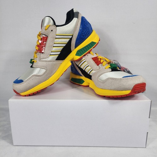 Adidas ZX 8000 x Lego Limited Edition Men Multi Sizes A-ZX Mixed Blocks FZ3482 - Picture 2 of 9