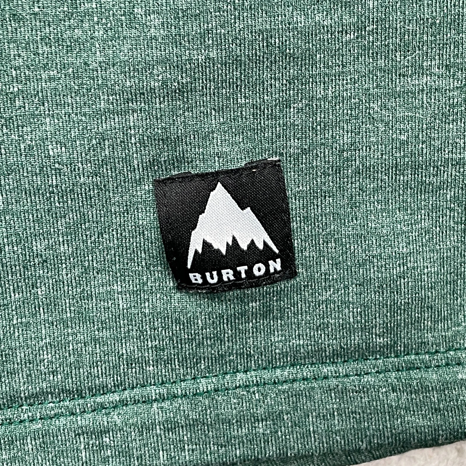 burton stockrun grid pullover 1/2 zip fleece hoodie
