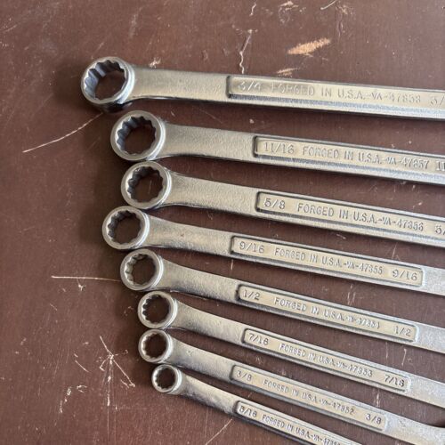 Craftsman 8-teiliges SAE 12PT SCHNELLGESCHWINDIGKEIT KOMBI-SCHRAUBENSCHLÜSSEL-SET 5/16-3/4" #47850-47858 - Bild 15 von 22