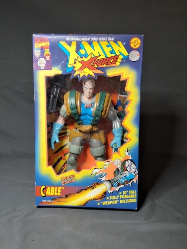 CABLE Deluxe Edition X-Men Marvel Comics Toybiz 1994 Action Vintage MIB