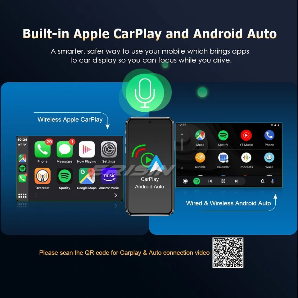 8-Core Android 14 Autoradio Mercedes Benz R Class W251 CarPlay DAB+DVD 4GO+64GO - Photo 4/4