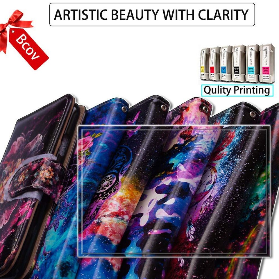 Moto G Power 2021 Case [Not Fit G Power 2020], Colorful Universe Sky