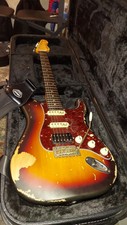 Vintage Guitars Icon V6 Electric Guitar - Distressed Sunburst, V6