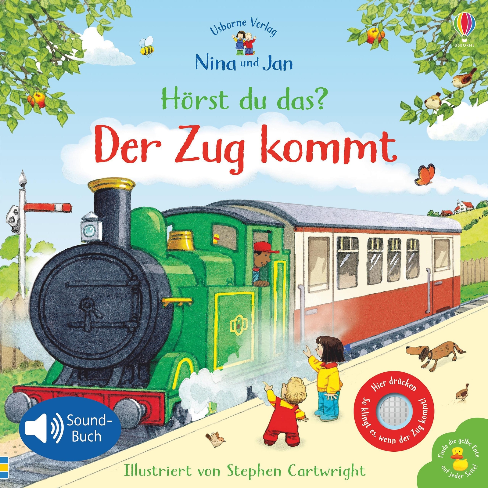 Thumbnail - Nina Und Jan - Hörst Du Das? Der Zug Kommt | Sound-buch | Sam Taplin |