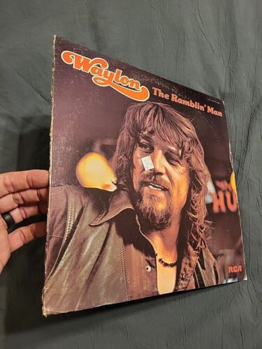 Waylon Jennings - Waylon The Ramblin' Man 1974 RCA Victor APL1-0734 - Picture 2 of 11