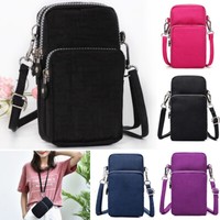 Women Ladies Mini Mobile Phone Bag Pouch Bag Crossbody Purse Wallet Shoulder Bag
