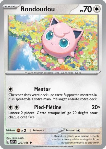 Pokémon 151 Cartes à l'unité 1€, créez votre lot ! ⭐PETIT PRIX Holo Reverse - Photo 44/200