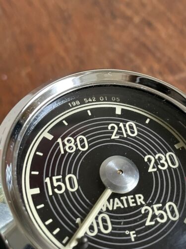 NOS Mercedes-Benz 300SL 190SL Gullwing Roadster Wasser Temperatur Anzeige W198 - Bild 7 von 10