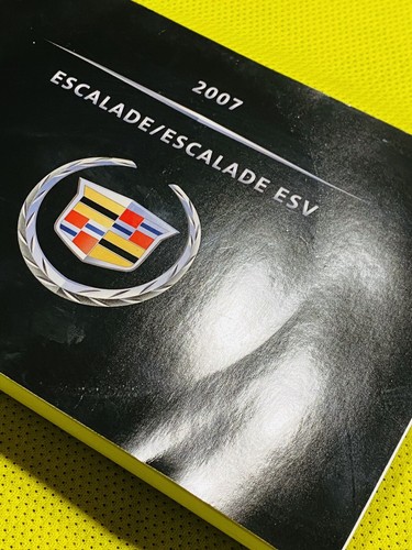 🟧 2007 CADILLAC ESCALADE ESV OWNERS MANUAL +NAVIGATION BK +NAVI GUIDE (FULL)🟧 - Picture 11 of 11