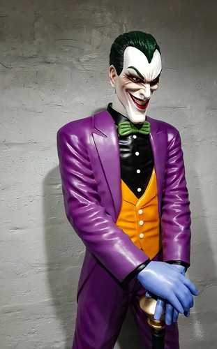 JOKE JKER Justice JLA custom LIFE SIZE statue fan art finet - Picture 5 of 5