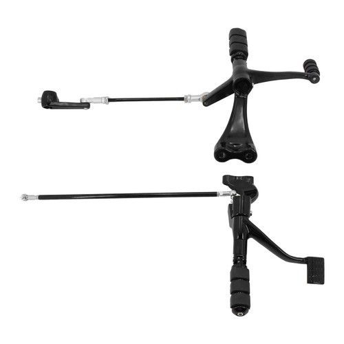 Forward Controls Foot Pegs Levers Linkages For Harley Sportster XL883 1200 04-13 - Picture 6 of 11