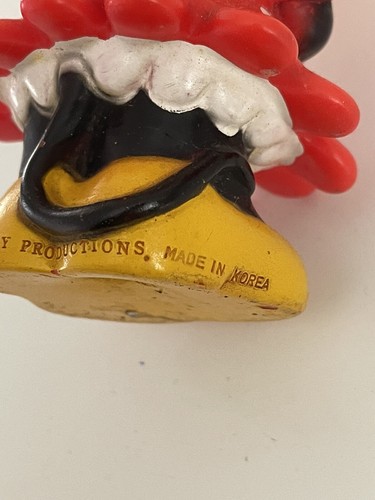 Vintage Minnie Mouse Walt Disney Plastic Toy Rare Collectors 1980 Mickey 17cm - Picture 12 of 15