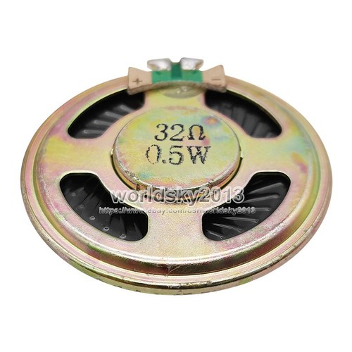 2x 40mm 32Ohm 0.5W Tweeter Audio Treble Speaker Stereo High-pitched Loudspeaker - Picture 7 of 7