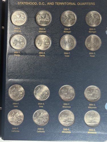 Lot Of 112๐1999-2009 P/D๐Gem + High Grade Statehood D.C. And Terr. Qtrs.๐ - Picture 10 of 19