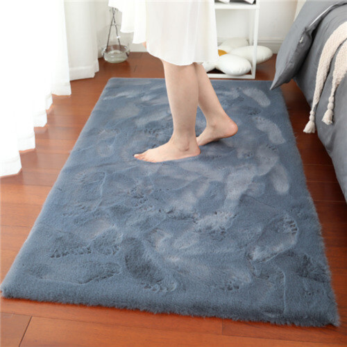 IKEA Kattrup Area Rug Flatwoven Handmade Gray 7'10