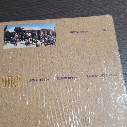 Earle The Poet High Noon Domino Effect Record 1990 Hip Hop Rare 90s Rap Single  - Picture 17 of 18