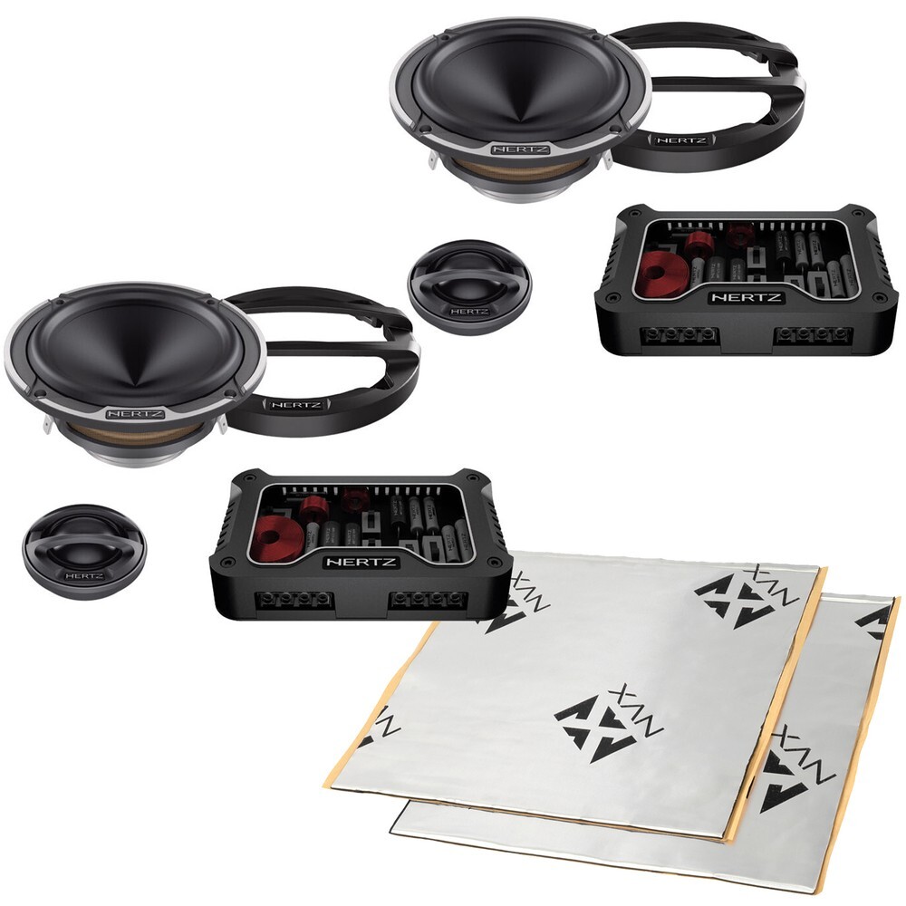 Hertz MLK7003 100W RMS 3 Component Speaker with Sound Damping 253090₽