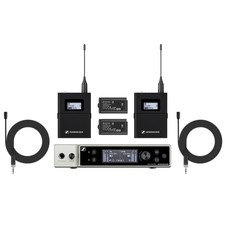 Sennheiser Ew-dx Mke 2 Set Dual Lavalier Microphone System - R1-9 Band - New!