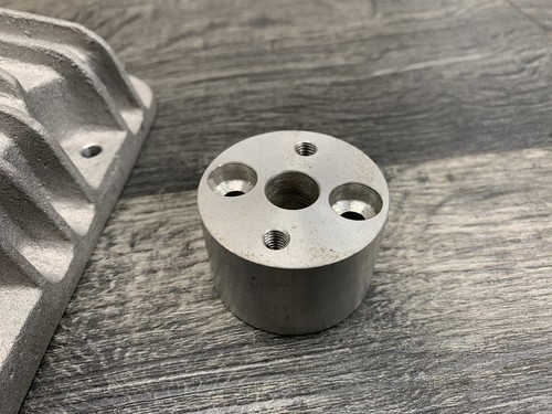 MAC BMW 1969-1989 R100 R80 R65 Twins Oil Pan Sump Engine Bottom Cover Spacer - Picture 10 of 11