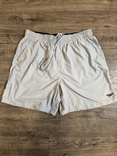 Herren Speedo Badehose - hellgrau - Größe XL Men’s