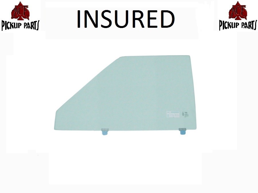 Image 1 -  New Aftermarket Left Driver Door Glass Window Fits 80-86 Nissan 720 Pickup