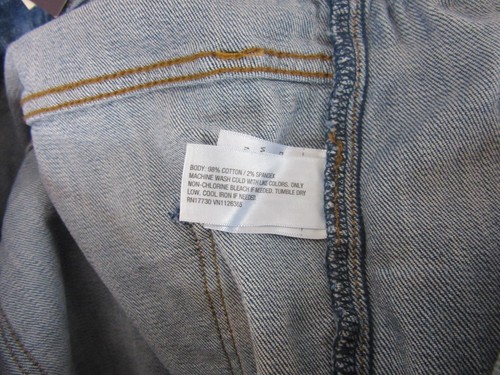 Ava & Viv Jeans High-Rise Flare Fitted Blue Medium Wash Denim Size 18 NWT - Picture 6 of 12
