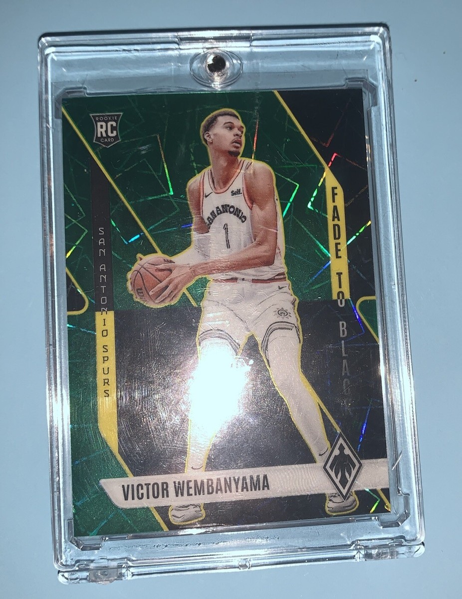 2023-24 Panini Phoenix- Green Lazer Fade To Black #11 Victor 2023-24 Panini Phoenix- Green Lazer Fade To Black #11 Victor