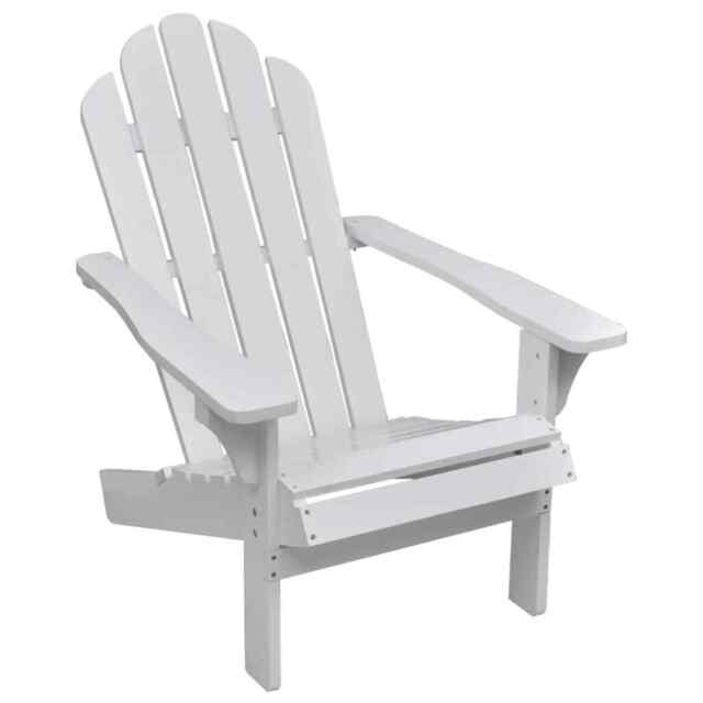 Deck Chair Outdoor Furniture Garden Beach Folding Cape Cod Hardwood White For Deck Chair Outdoor Furniture Garden, Patio Furniture Cape Cod