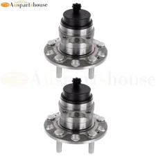 (2) Rear Wheel Bearing Hub Assembly For 2010-2013 Kia Soul Includes ABS Pair
