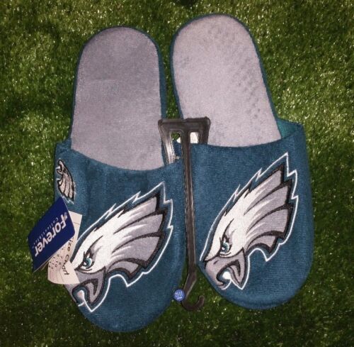 Foco NFL Team Logo Moccasin Slippers Philadelphia Eagles  display picture 2