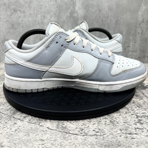 Nike Trainers Men's Size UK 8 Dunk Low Pure Platinum Wolf Grey DJ6188-001 Shoes - Picture 9 of 16
