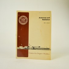 Antennas and Radiation Mark I Edition 2 1978 Softcover Center for Degree Studies