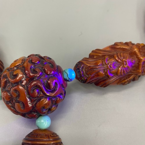 Exquisite handmade carved wax, Thousand Hand Guanyin handheld - Picture 8 of 9