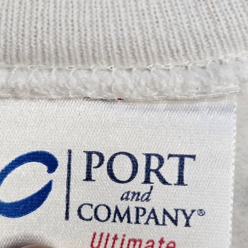 As Is* VTG Amish Quilt Print Sweatshirt Adult Medium White Lancaster 2005 U0b - Picture 9 of 19