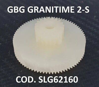 - SENZA MARCA/GENERICO – Primo ingranaggio prima ruota dentata in nylon per granitore GBG Granitime 2-S