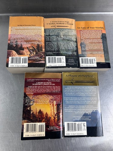 Terry Goodkind Paperback Book Lot - Soul Fire Temple Winds Blood Fold - Picture 9 of 9