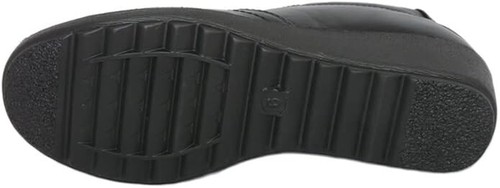 Scarpe donna Cushion Walk nere nuove mocassini piatti slip on comodi taglia 3-8 - Foto 5 di 9