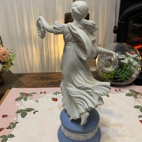 WEDGWOOD Jasperware Dancing Hours Figurine Limited Edition Greek Goddess Statue! - Picture 5 of 10