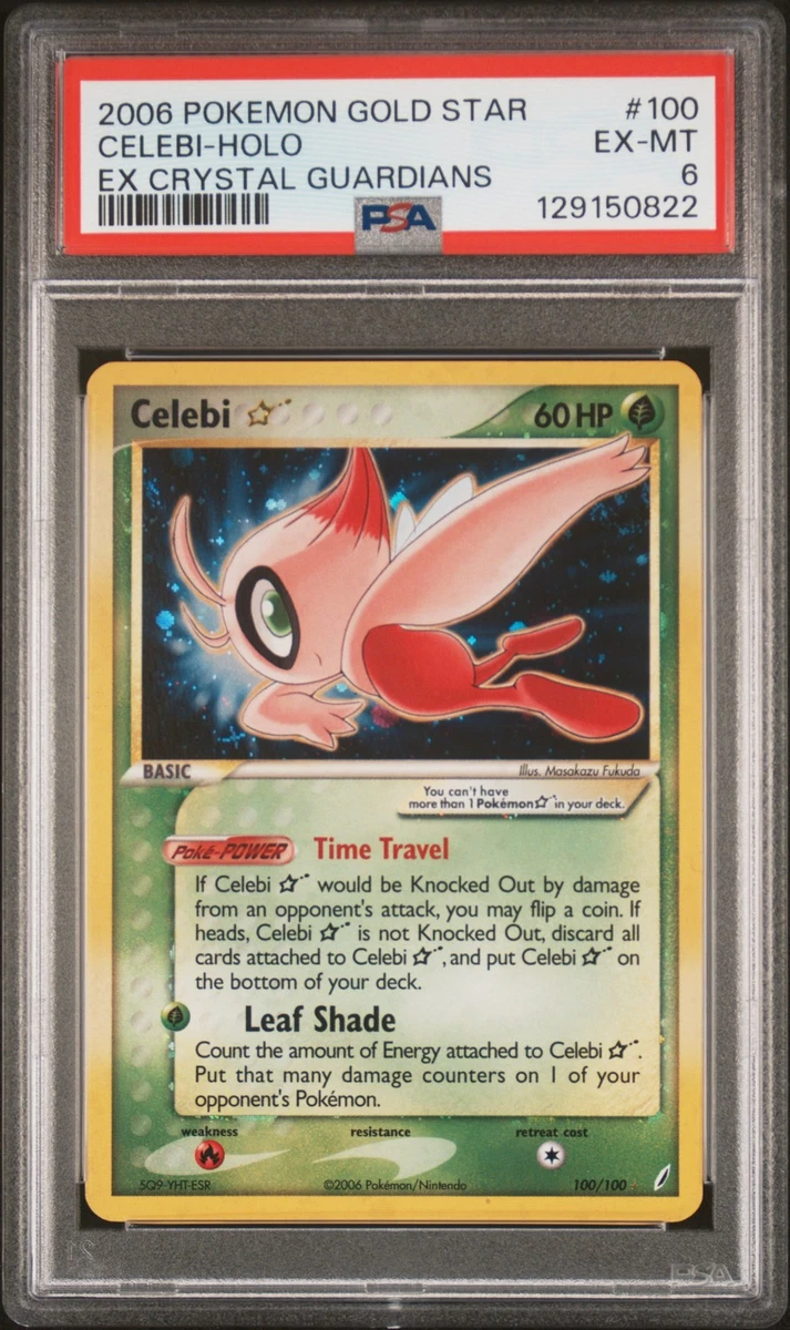 Holo Pokémon TCG Individual Trading Card Games EX Crystal