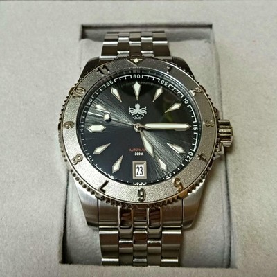 Rare Beautiful PHOIBOS Automatic 300M Waterproof Diver's Watch