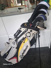 FULL SET OF MENS WILSON AGGRESSOR GOLF CLUBS, RIGHT HANDED