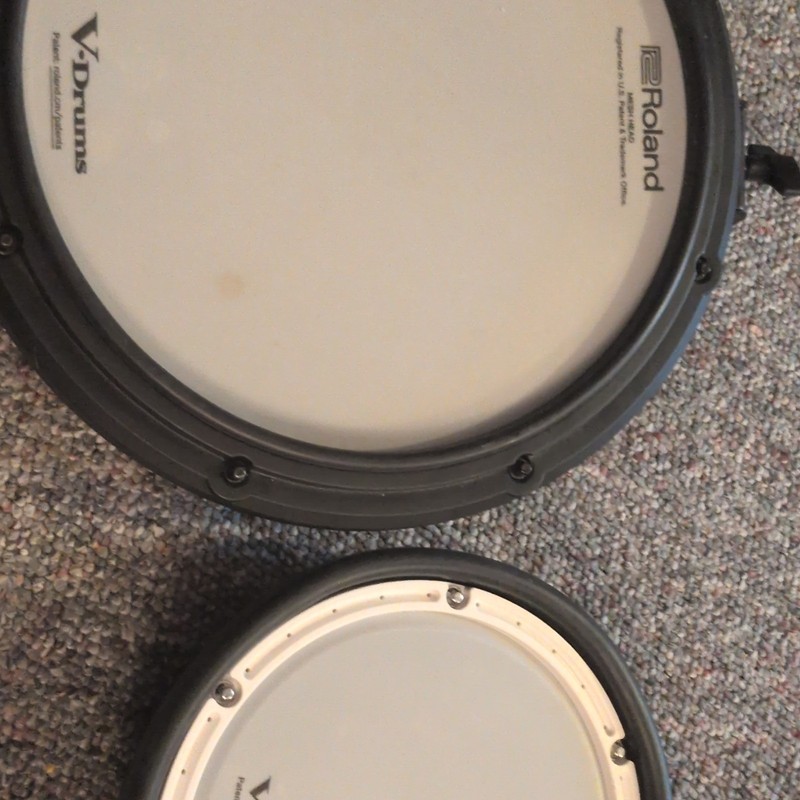 Roland PDX-8 and PDX-12 V-Drums Dual Trigger Drum Pads, Lot of 2