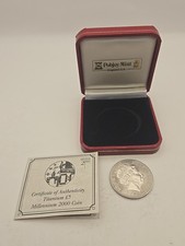 1999 Gibraltar 5 Pounds - Millennium - Titanium L2