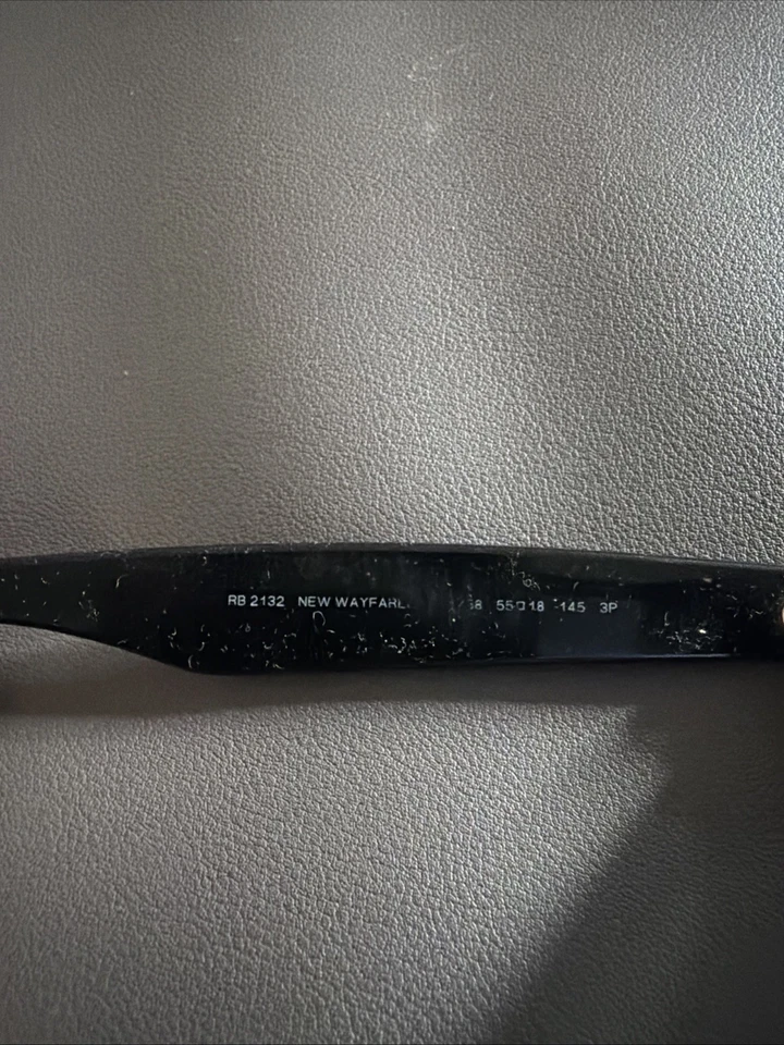 Ray-Ban Wayfarer Sunglasses polarised 2132 (crack), photo 4 of 5