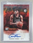 Cameron Thomas 2024 Panini Hoops #HS-CTN Hot Signatures Auto