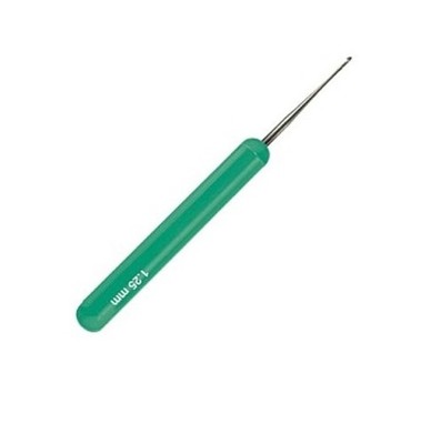 Comair Strähnennadel mit Kunststoffgriff 1,25 mm grün