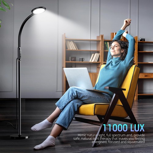 Happy Light Therapy lamp 11000 Lux,LED UV-Free Sunlight lamp,Full Spectrum Ha... - Picture 2 of 8