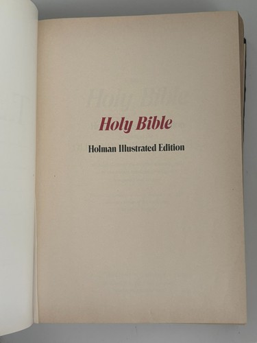 Holy Bible KJV Black Hardcover King James Version Christian Scripture - Imagen 8 de 12
