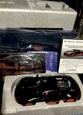 AUTOart 1:18 Bugatti Veyron 16.4 Super Sport Black / Orange World Record Edition